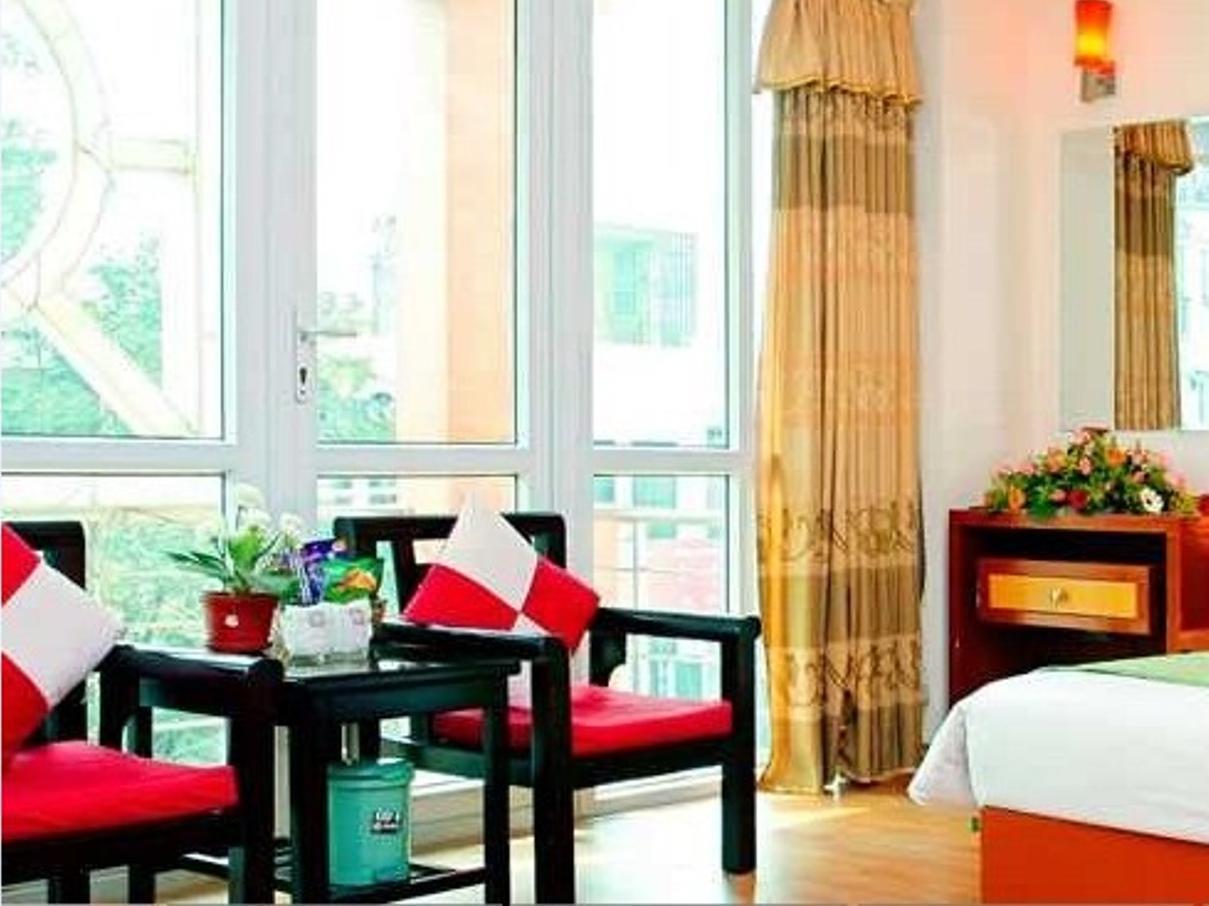 Van Mieu Hotel Hanoi Buitenkant foto