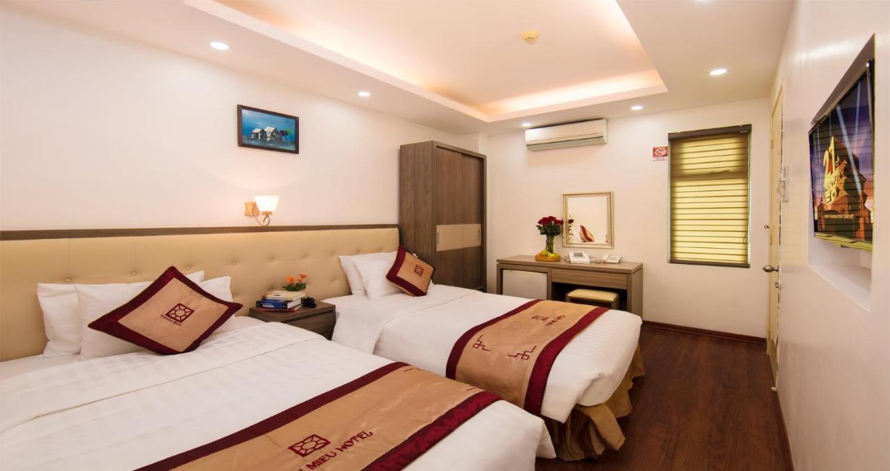 Van Mieu Hotel Hanoi Buitenkant foto
