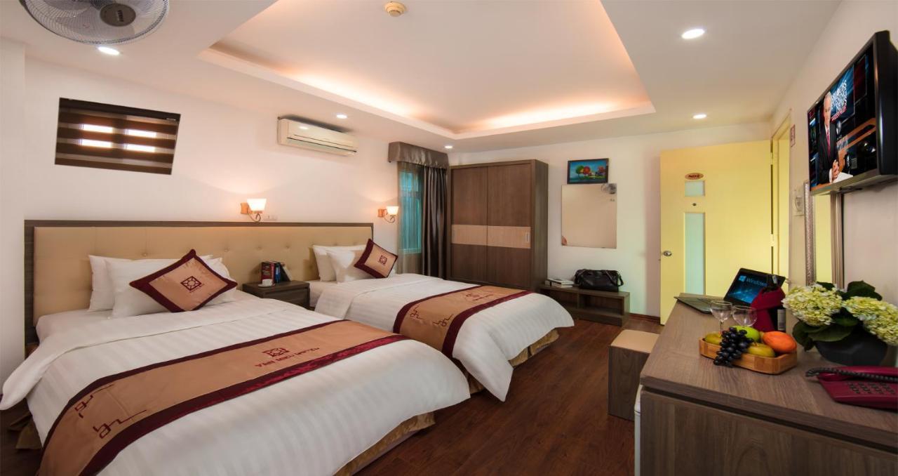 Van Mieu Hotel Hanoi Buitenkant foto