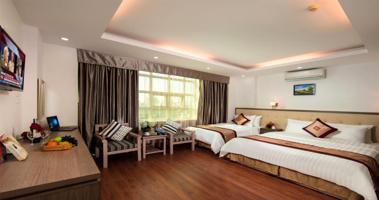 Van Mieu Hotel Hanoi Buitenkant foto